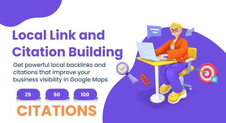 I will build high quality local links and citations for better map rankings