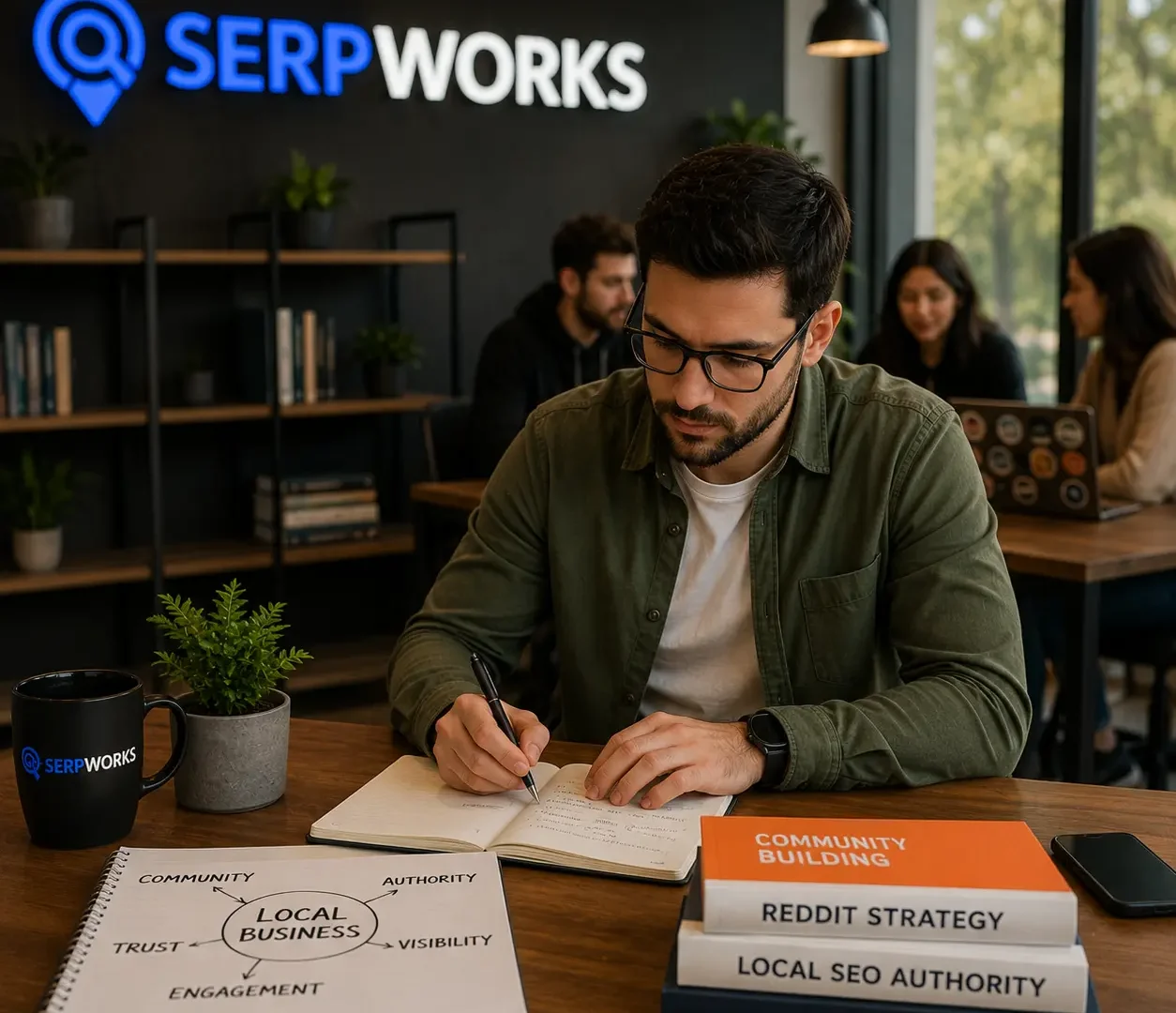 Sign up on serpworks