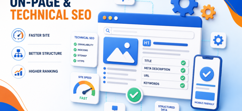 on-page and technical local SEO