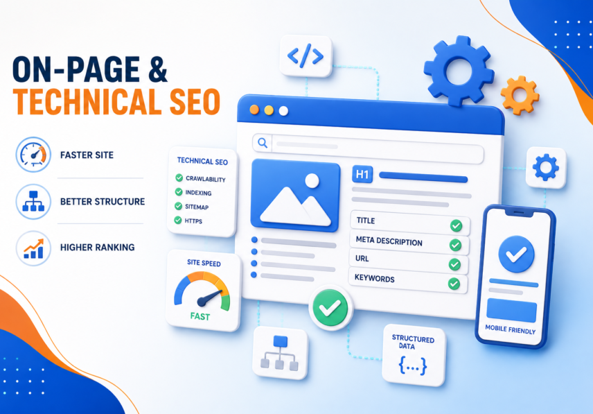 on-page and technical local SEO