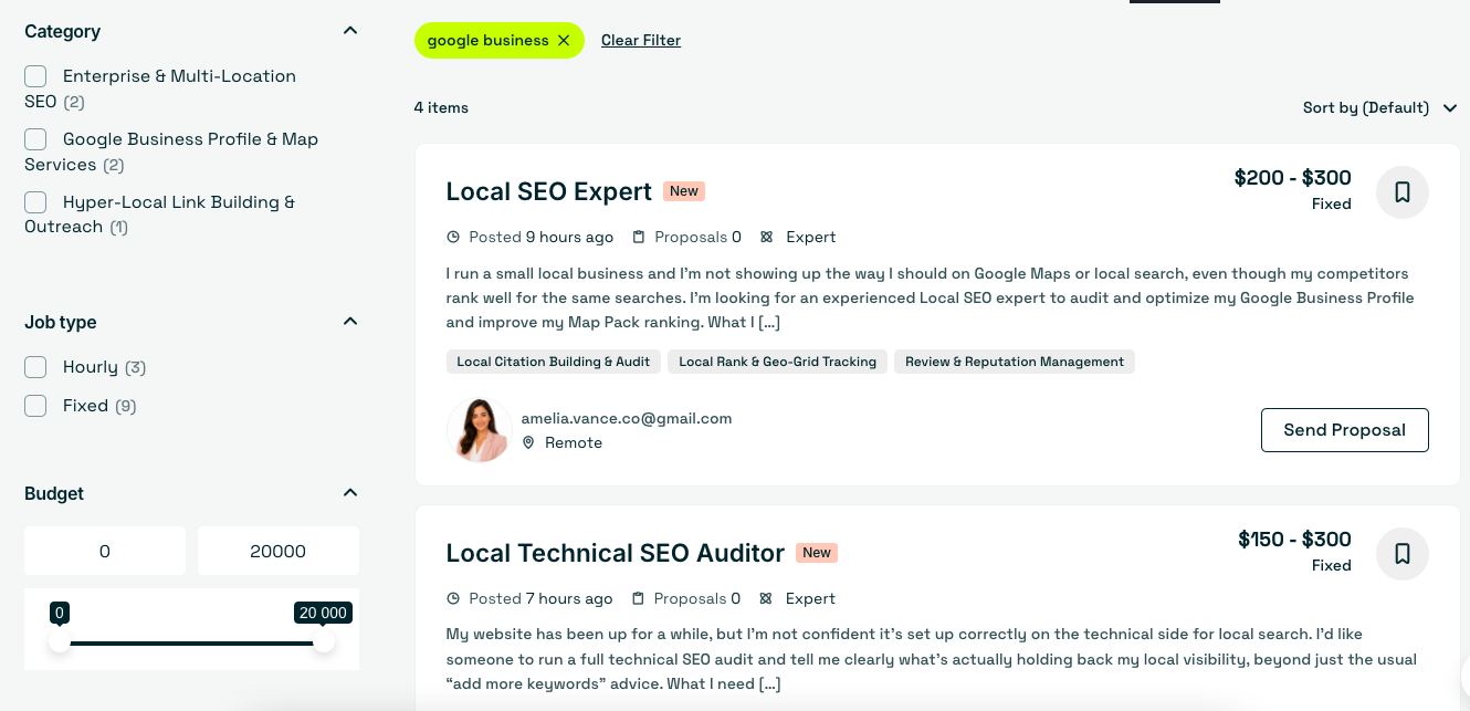 search filter job 2.2