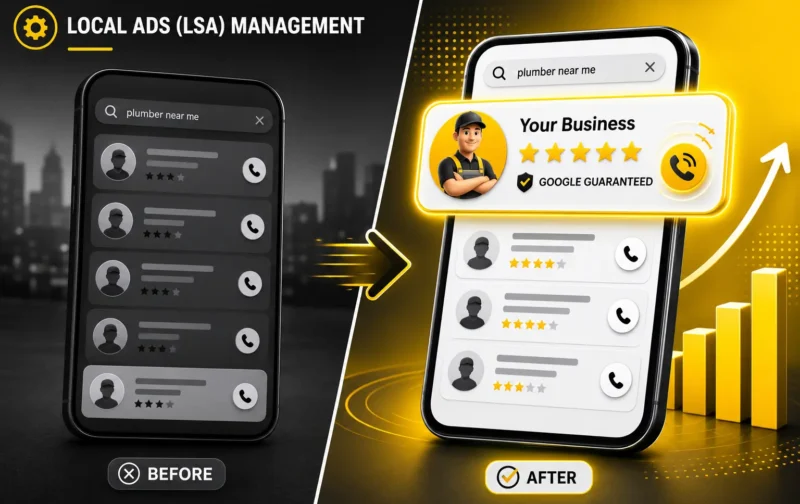 service LSA management