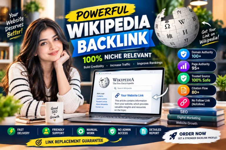 Most Powerful Niche Relevant Wikipedia Local SEO Backlinks from Trusted Seller