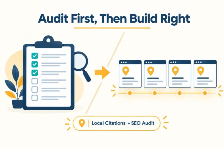 I will build local citations and audit your SEO for better ranking