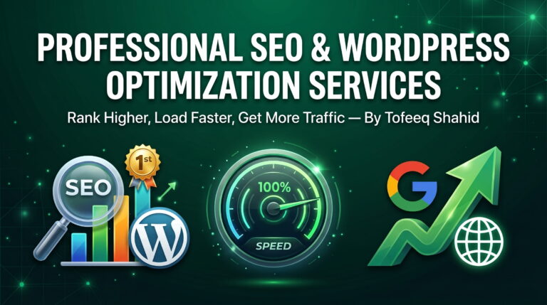 Professional SEO And WordPress Optimization Services