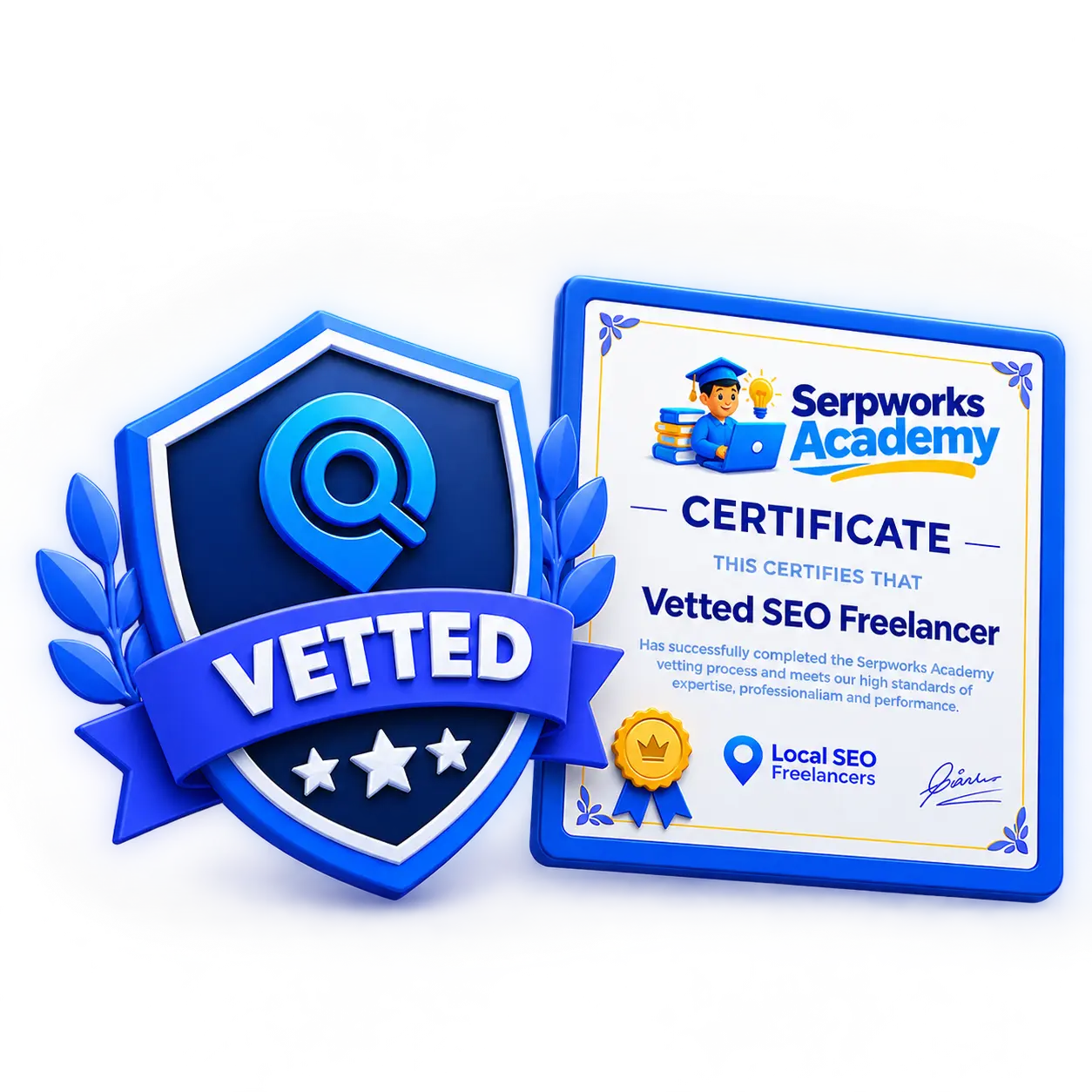 Vetted SEO Certification Badge